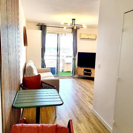 Le Ponton Vue Marina Balcon Parking Clim Wifi Apartmán Canet-en-Roussillon