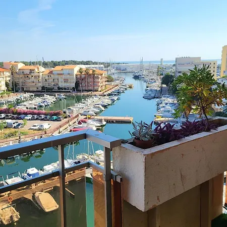 Le Ponton Vue Marina Balcon Parking Clim Wifi