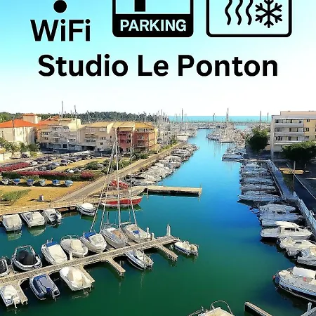 Апартаменты Le Ponton Parking Clim Wifi Кане